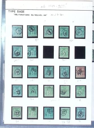 1849-200 Petit lot de France relativement divers, avec