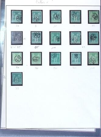 1849-200 Petit lot de France relativement divers, avec