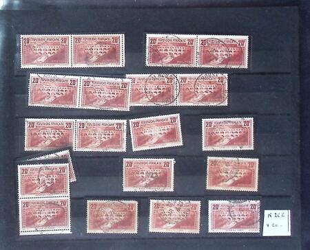 1849-200 Petit lot de France relativement divers, avec