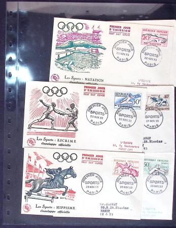1849-200 Petit lot de France relativement divers, avec