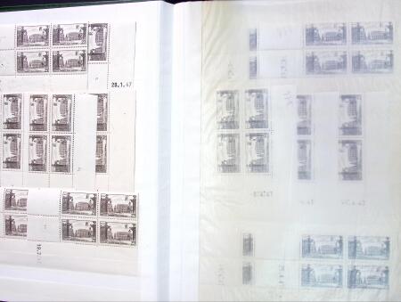 1947-48 Collection sur la thématique de la Place
