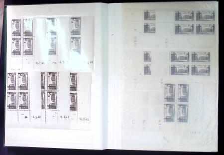 1947-48 Collection sur la thématique de la Place