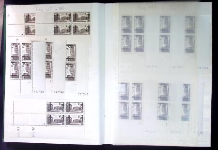 1947-48 Collection sur la thématique de la Place