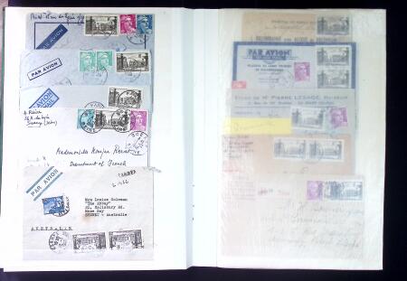 1947-48 Collection sur la thématique de la Place