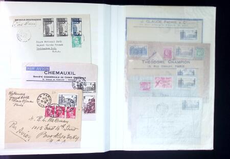 1947-48 Collection sur la thématique de la Place