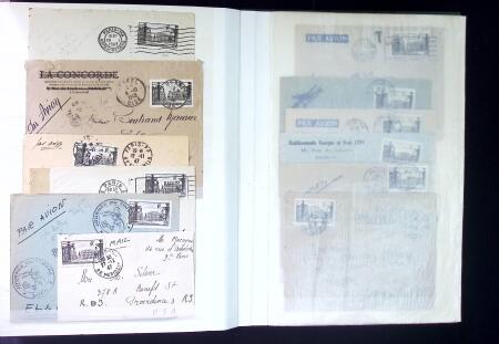 1947-48 Collection sur la thématique de la Place