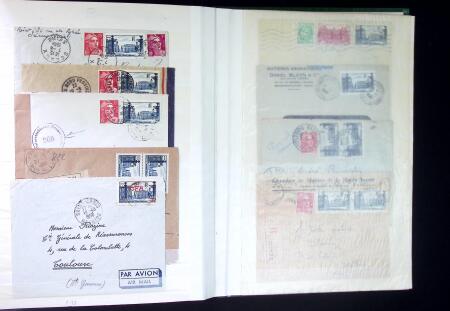1947-48 Collection sur la thématique de la Place