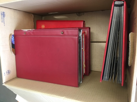1920-55, Small estate in 17 stockbooks and albums showing
