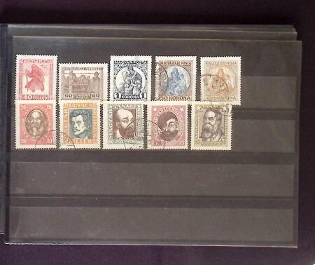 1855-1940, All-world selection on ca275 stockcards