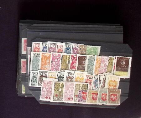 1855-1940, All-world selection on ca275 stockcards