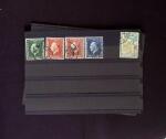 1855-1940, All-world selection on ca275 stockcards