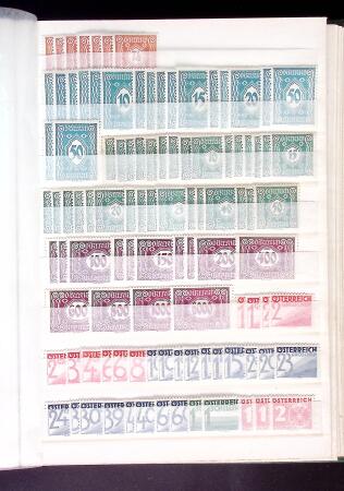 1864-1986, Mint collection of Austria in stockbook,
