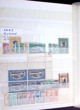 1886-1960, Mint & used selection of Belgian Congo in