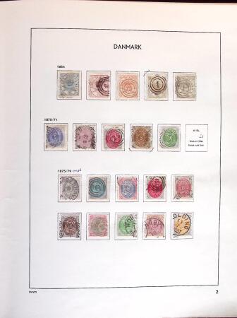 1851-1980, Beginner's collection of Denmark in Davo