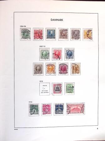 1851-1980, Beginner's collection of Denmark in Davo
