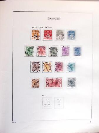 1851-1980, Beginner's collection of Denmark in Davo