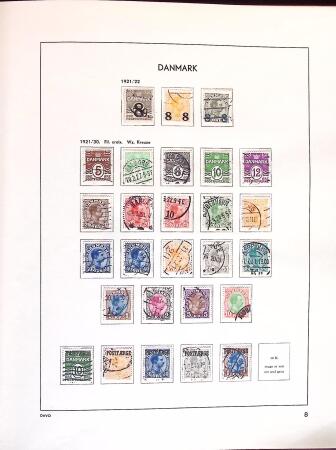 1851-1980, Beginner's collection of Denmark in Davo