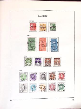 1851-1980, Beginner's collection of Denmark in Davo