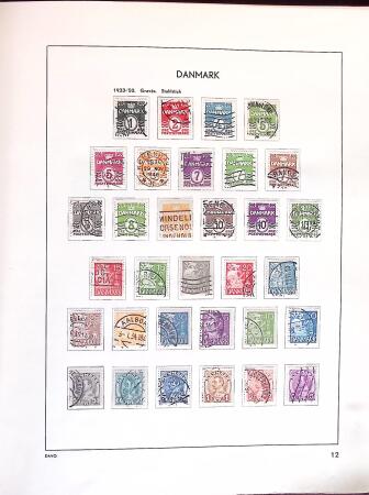 1851-1980, Beginner's collection of Denmark in Davo