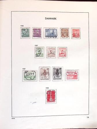 1851-1980, Beginner's collection of Denmark in Davo