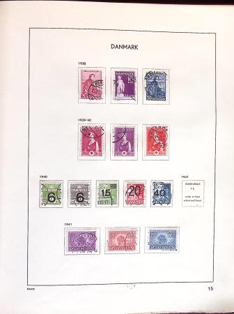 1851-1980, Beginner's collection of Denmark in Davo