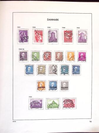 1851-1980, Beginner's collection of Denmark in Davo