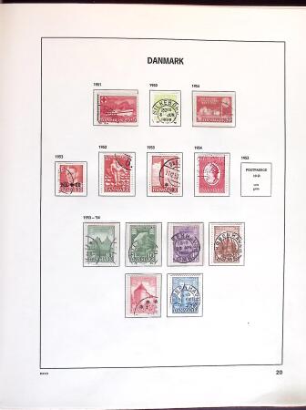 1851-1980, Beginner's collection of Denmark in Davo