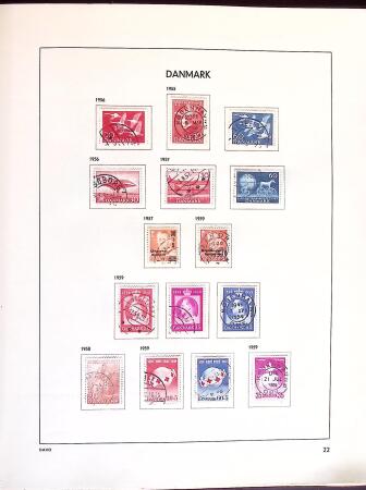 1851-1980, Beginner's collection of Denmark in Davo