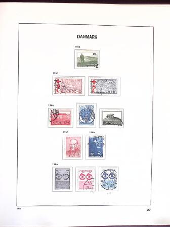 1851-1980, Beginner's collection of Denmark in Davo