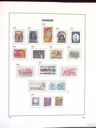 1851-1980, Beginner's collection of Denmark in Davo