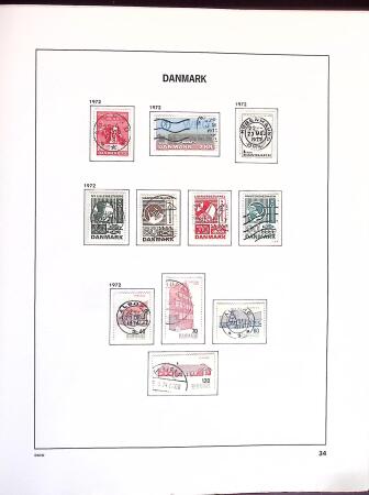 1851-1980, Beginner's collection of Denmark in Davo