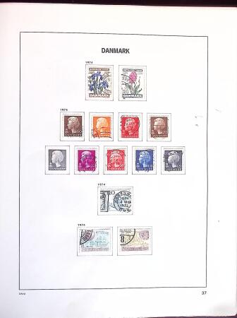 1851-1980, Beginner's collection of Denmark in Davo