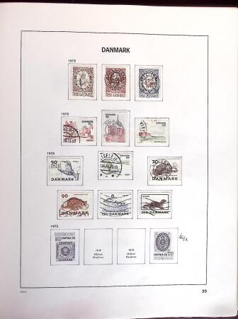 1851-1980, Beginner's collection of Denmark in Davo