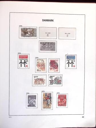 1851-1980, Beginner's collection of Denmark in Davo