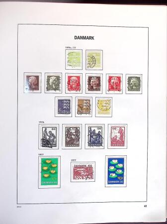 1851-1980, Beginner's collection of Denmark in Davo