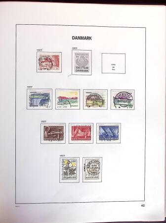 1851-1980, Beginner's collection of Denmark in Davo