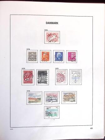 1851-1980, Beginner's collection of Denmark in Davo
