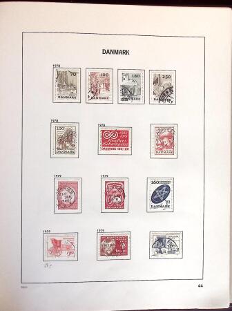 1851-1980, Beginner's collection of Denmark in Davo