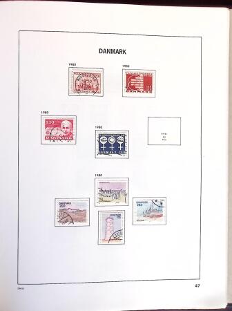 1851-1980, Beginner's collection of Denmark in Davo