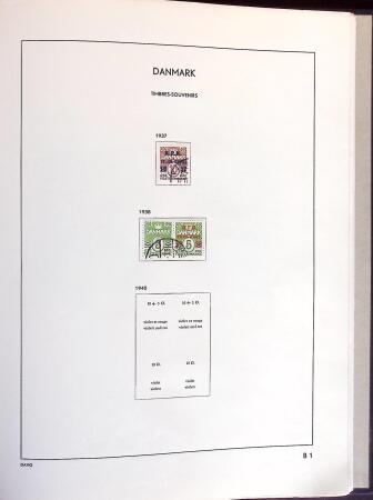 1851-1980, Beginner's collection of Denmark in Davo