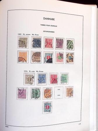 1851-1980, Beginner's collection of Denmark in Davo