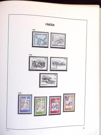 1851-1980, Beginner's collection of Denmark in Davo
