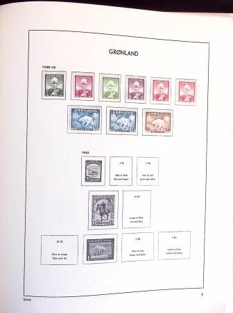 1851-1980, Beginner's collection of Denmark in Davo