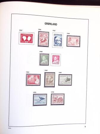 1851-1980, Beginner's collection of Denmark in Davo