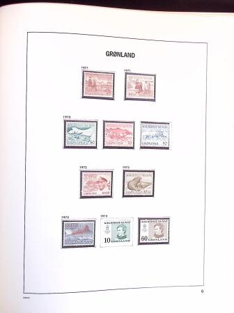 1851-1980, Beginner's collection of Denmark in Davo