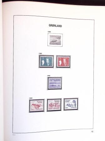 1851-1980, Beginner's collection of Denmark in Davo