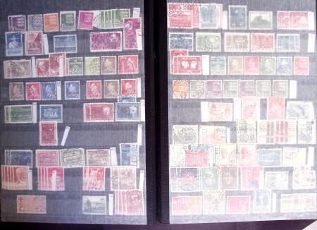 1851-1980, Used collection of Denmark in two stockbook,