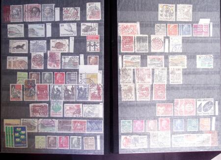 1851-1980, Used collection of Denmark in two stockbook,