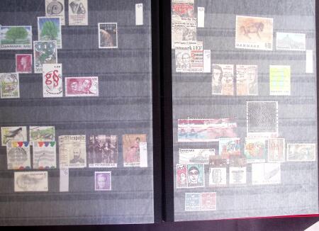 1851-1980, Used collection of Denmark in two stockbook,