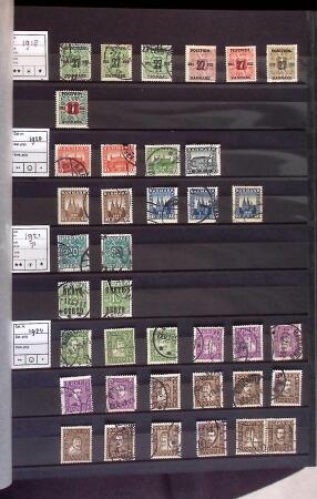 1851-1980, Used collection of Denmark in two stockbook,